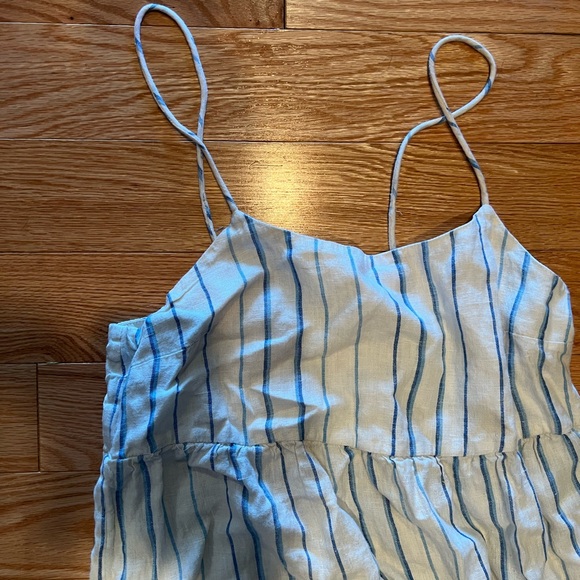 Madewell 100% Linen Maxi Dress Size 4 - Picture 5 of 6